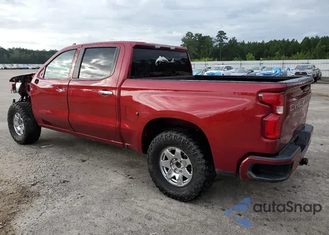 2020 Chevrolet Silverado K1500 Custom из США, поврежденный, VIN 1GCPYBEH1LZ306884